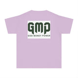 Youth Tee — "GMP (God Money Power)" Graphic Logo Kids Shirt