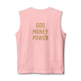 God Money Power Muscle Tank — Bold Faith & Hustle Graphic Tank Top