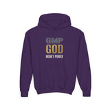 GMP GOD Youth Hoodie — "Money Power" Graphic Pullover