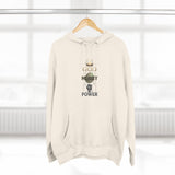 God Money Power Hoodie — Bold Religious & Motivational Graphic Pullover