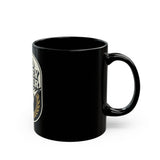 God Money Power Mug — Retro Fist Graphic Coffee Cup (11oz, 15oz)