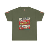Put GOD First Hustle For The MONEY Tee - Faith & Motivation Graphic T-Shirt
