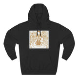 Hoodie — 'God, Money, Power' Vintage Crest Graphic Pullover