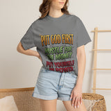 Put God First Hustle For The Money T-Shirt