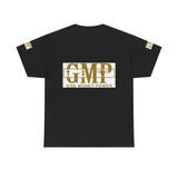 GMP "God Money Power" Graphic Tee – White Gold Logo
