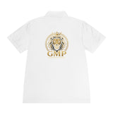 GMP Lion Crest Polo Shirt — Men's Athletic Club Logo Polo