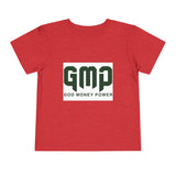 GMP "God Money Power" Toddler Tee - Kids Faith & Prosperity Shirt