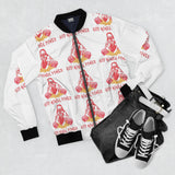 God Novel Power Bomber Jacket — Graphic All-Over-Print Men's Jacket