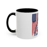 God, Money, Power Coffee Mug — Patriotic Street Art Accent Mug (11/15oz)