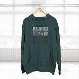 Inspirational Power Hoodie — "Put Yourself In Power" Religious Motivational Sweatshirt