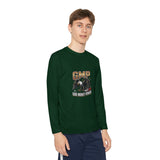 Youth Long Sleeve Tee — GMP (God Money Power) Eagle Graphic