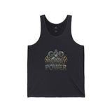God Money Power Tank Top — Faith & Hustle Graphic Tank