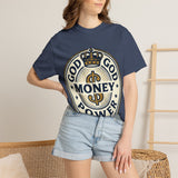 God Money Power T-Shirt — Crown Emblem Graphic Tee (God • Money • Power)