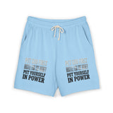 Unisex Garment-Dyed Lightweight Fleece Sweat Shorts