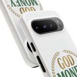 Phone Case — "God Money Power" Inspirational Religious Design