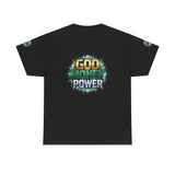God Money Power Graphic Tee