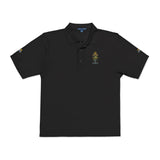 Embroidered Sunflower Polo Shirt