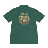 GMP Tiger Crest Polo — God Money Power Chest & Back Logo