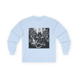 Angel Of Death Long Sleeve Tee — Dark Fantasy Angel & Serpent Graphic