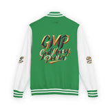 Gold Script 'GVD Get Money' Letterman Jacket