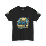 God Money Power T-Shirt — Bold Christian Faith & Prosperity Graphic Tee