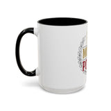 God Money Power Accent Coffee Mug — Inspirational Faith & Success Ceramic Mug (11/15oz)