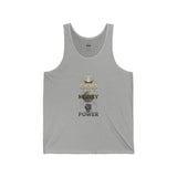 God Money Power Tank Top — Inspirational Faith & Wealth Graphic Tank