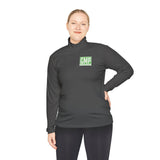 GMP 'God Money Power' Quarter-Zip Pullover