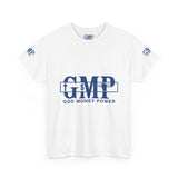 GMP "God Money Power" Logo Tee — Faith & Hustle Graphic T-Shirt