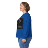 Angel Of Death Grim Reaper Wings Long Sleeve Tee — Dark Gothic Scythe Graphic
