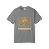 Pyramid Sun Graphic Tee — "Good Morning Power" Spiritual Vintage T-Shirt