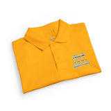 Youth Polo Shirt — "GIVE GOD" Inspirational Church Youth Uniform