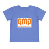 Toddler Tee — GMP (God Money Power) Orange Logo