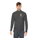 Quarter-Zip Pullover — 'GMP Money Power' Gold Crest Logo