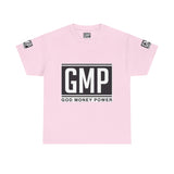 GMP “God Money Power” Graphic Tee — Bold Logo Cotton T-Shirt