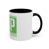 GMP Coffee Mug — God Money Power Inspirational Accent Mug (11/15oz)