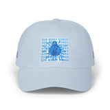 Blue Splash 'God Money Power' Classic Dad Cap