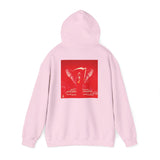 Angel Of Death Hoodie - Red Dove Graphic Pullover
