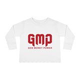 Toddler Long Sleeve Tee — GMP (God Money Power) Graphic Shirt