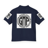 Youth Polo Shirt — 'GMP' God Money Power Logo