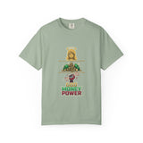 God Money Power T-Shirt — Angel, Stacks of Cash Graphic Tee