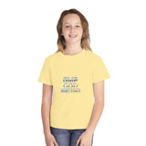 Youth Tee — 'GMP GOD MONEY POWER' Graphic Chest T‑Shirt