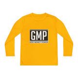 Youth Long Sleeve Tee — GMP "God Money Power" Graphic