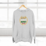GMP God Money Power Hoodie — Retro Laurel Crest Graphic Hoodie