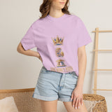 God Money Power T-Shirt — Crown & Coins Faith-Inspired Graphic Tee