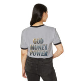 God Money Power Ringer T-Shirt