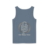 GMP Monogram Tank Top — Gold Metallic Circle Logo