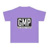 GMP (God Money Power) Youth Tee – Bold Faith & Hustle Graphic Shirt