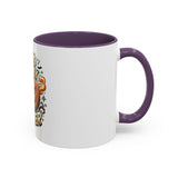 God Money Power- Pumpkin Coffee Mug — Halloween Accent Mug (11/15oz)