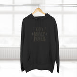 God Money Power Hoodie — Minimalist Inspirational Graphic Hoodie